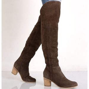 Coconuts by Matisse Brown Muse OTK Boots Size 8.5